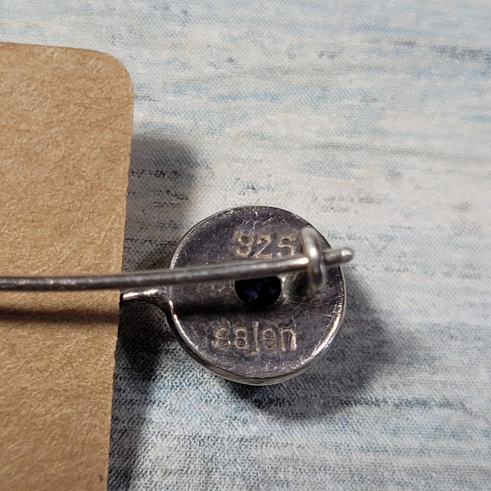 Sajen 925 Amethyst Earrings - Picture 8 of 9